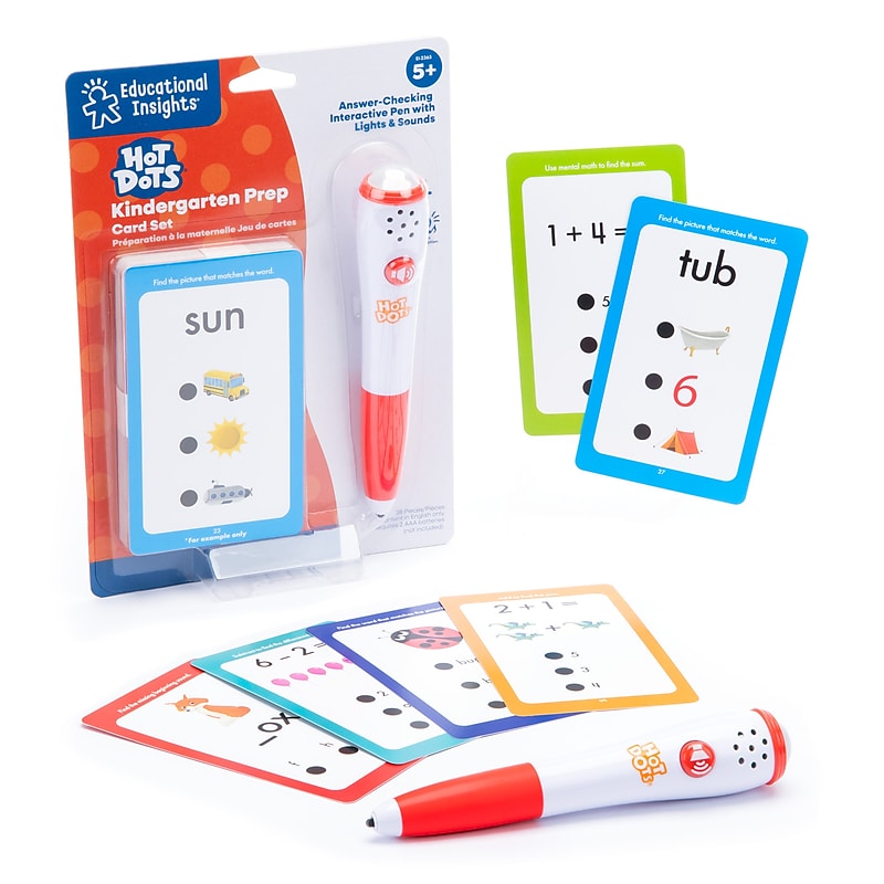 Educational Insights Hot Dots Kindergarten Prep Set image 1