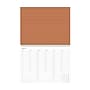 Blue Sky Bespoke Letterpress Notepad, 9" x 12", Pomegranate Blush (158224)~#|#~EABAA549-96DC-403F-973D305FB0E033DE_sc7