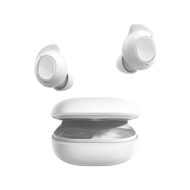 Samsung Galaxy Buds FE Wireless Active Noise Canceling Bluetooth Stereo Earbuds, White (SM-R400NZWAXAR) image 1