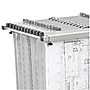 AdirOffice Steel Mobile Blueprint Storage File Storage Cart, Gray (614-6036)~#|#~EACBEE05-4E2F-4D04-95378C2BB0904BA7_sc7