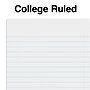 Staples® 1-Subject Subject Notebooks, 5" x 7", College Ruled, 100 Sheets, Assorted (83357)~#|#~EACC03A8-29F7-4C42-8B7CE42DC697F703_sc7