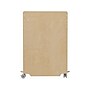 Flash Furniture Bright Beginnings Mobile 8-Section Storage Cart, 31.5"H x 33"W x 23"D, Natural Birch Plywood (MK-ME14504-GG)~#|#~EAD111B3-9599-466E-A97768B080949086_sc7