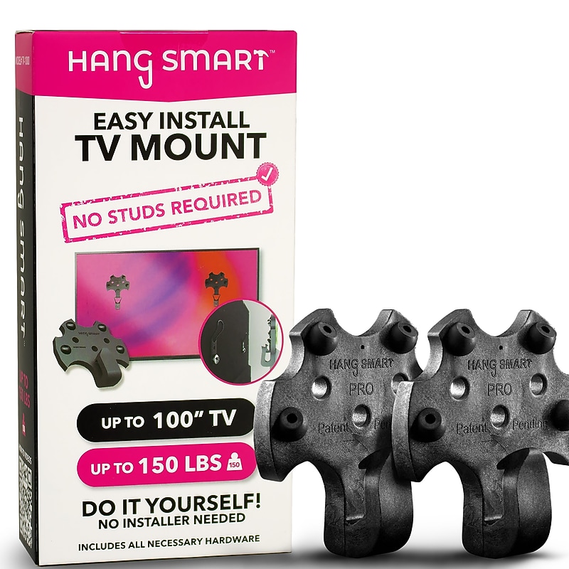 HangSmart Fixed Wall TV Mount, 150 Lbs. Max. (HSTV100) image 1