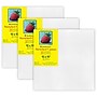 Strathmore 300 Series Primed White Stretched Canvas, 10" x 10", 3/Pack (STT31310-3)~#|#~EAD3A54B-699E-46EC-AEB98B27F53FA01F_sc7