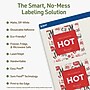 Avery Dissolvable Square Multipurpose Labels, 3" x 3", Off-white, 150/Pack (94101)~#|#~EAD3CBA3-0545-4209-96C2FDE5B2BD5D92_sc7
