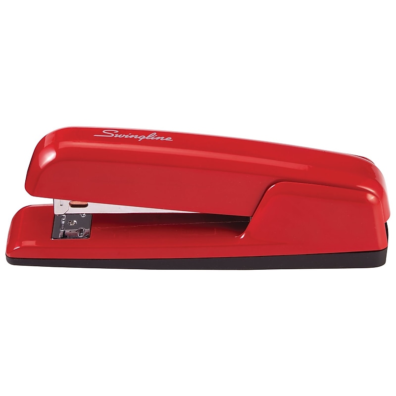 Swingline 747 Reduced-Effort Desktop Stapler, 30-Sheet Capacity, Red (S7074736CC) image 1