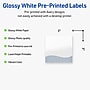 Avery Laser/Inkjet Square Multipurpose Labels, 3" x 3", White, 60/Pack (S00-EV8)~#|#~EAD8DFA9-439B-4E55-A07D0C9E083FA777_sc7
