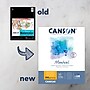 Canson Artist Series 9" x 12" Montval Watercolor Pad, 12 Sheets/Book, 3/Bundle (MCX100511051-3)~#|#~EADF5151-EC21-4F2E-998488F0C9EDD80E_sc7
