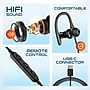 Delton 24EC Wired Stereo Earbuds, USB-C, Black (DWH24EC)~#|#~EAE0423F-1235-445C-BCE6CB510DE53A07_sc7