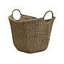 Household Essentials Seagrass Woven Storage Basket with Handles, Natural (HHML-4005)~#|#~EAE1A7AE-15D6-479A-9650A1EB029A0471_sc7