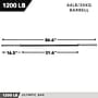 Jfit Olympic Barbell (J-OLYBB1200)~#|#~EAE54AA8-2D3D-4936-95C4E8F6C37E2294_sc7