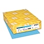 Astrobrights 8.5" x 11" Color Multipurpose Paper, 24 lbs., Lunar Blue, 500 Sheets/Ream, 10/Ream (22521/21528CT)~#|#~EAE721F6-02F4-410F-95968CA81EA13524_sc7