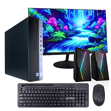 HP ProDesk 600 G4 SFF Refurbished Desktop Computer, Intel Core i5