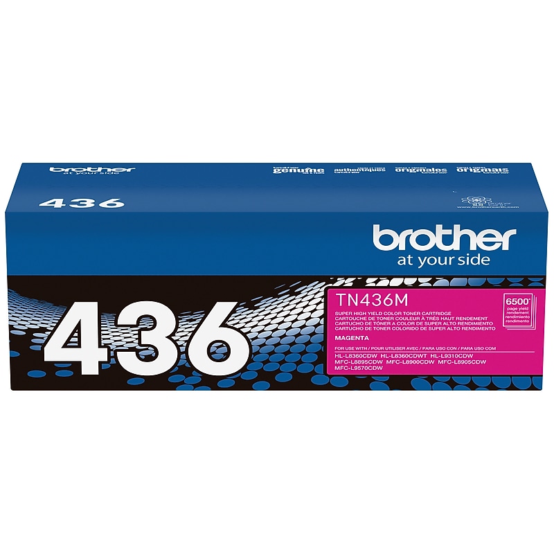 Brother TN-436 Magenta Extra High Yield Toner Cartridge   (TN436M) image 1