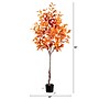 Nearly Natural 7' Autumn Oak Artificial Fall Tree (T4808)~#|#~EAEEF6BC-44AF-4815-9F8774515FBE107E_sc7
