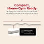 Sunny Health & Fitness 47” Olympic EZ Curl Bar with Ring Collars (SF-OB03-47)~#|#~EAF11275-2FF2-4C72-899B5E2016C312C4_sc7
