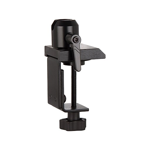 The Joy Factory Adjustable iPad Clamp Mount Base, Black (MKX103) Staples