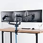 Mount-It! Adjustable Triple Monitor Mount with Gas Spring Arms, Up to 27", Black (MI-4753B)~#|#~EAF8A398-665A-4C04-A13EFC22722C1890_sc7
