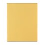 Staples Matte 2-Pocket Plastic Portfolio Folder with Fasteners, Yellow (55475)~#|#~EAFF12F2-4DE4-40DD-9F38550EE4FEE14F_sc7