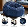 Flash Furniture Duncan Cotton Large Refillable Bean Bag Chair, Denim (DGBEANLGDENIM)~#|#~EB000E1D-702F-4040-BEDF1D19B4786C32_sc7