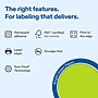 Avery Laser/Inkjet Sealing Labels, 5-1/8" x 4", Bright Green, 240 Labels/Box (19479370715)~#|#~EB00A04A-A540-4D7F-A5D0D4BBEA05C681_sc7