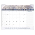 2024 AT-A-GLANCE Panoramic Landscape 22" x 17" Monthly Desk Pad Calendar (89802-24)