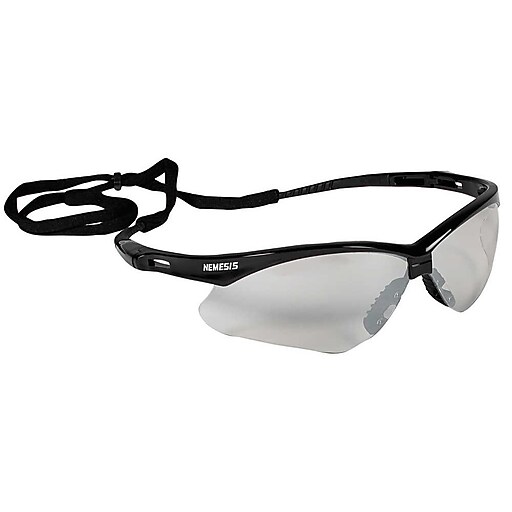 KleenGuard Nemesis Safety Glasses, Wraparound, Indoor/Outdoor Lens
