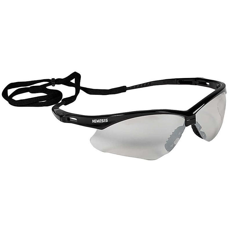KleenGuard Nemesis Safety Glasses, Wraparound, Indoor/Outdoor Lens, Each (25685) image 1