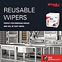 WypAll GeneralClean X60 Nylon Cleaning Wipers, 12" x 12.5", White, 76 Wipers/Box, 12/Carton (34865)~#|#~EB02F0C1-59C4-4016-8B445C97C8FE1BAC_sc7