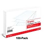 Staples™ 5" x 8" Index Cards, Lined, White, 100/Pack (TR50987)~#|#~EB0593E4-3859-4BCB-A37BFE95CAFD3634_sc7