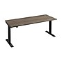 Bush Business Furniture Move 40 Series 72"W Electric Adjustable Standing Desk, Modern Hickory/Black (M4S7230MHBK)~#|#~EB0814CA-7E1E-450E-B9B883FC171810A6_sc7
