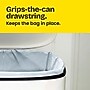 Glad ForceFlex Tall 13 Gallon Drawstring Kitchen Trash Bag, White, 120 Total Bags (78555)~#|#~EB0B121A-EA6C-4F19-B48A3AA96699BCE1_sc7