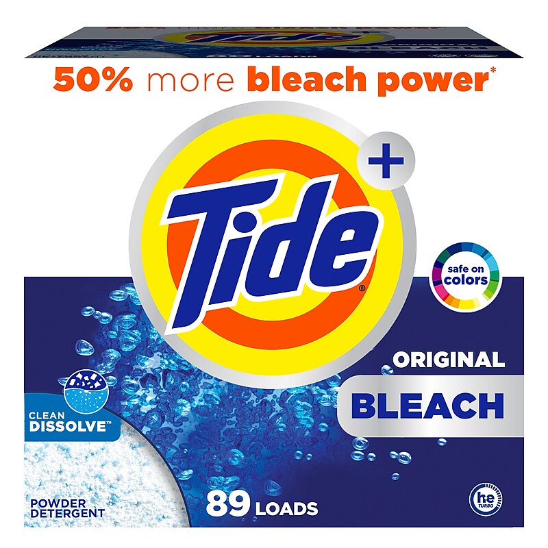 Tide Plus Powder Laundry Detergent, 89 Loads, 129 oz. (66673/84998) image 1