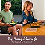 Bentgo Prep 60-Piece Meal Prep Box, Rich Shades Collection (BGPRPAK3-R)~#|#~EB132DC4-31BB-411D-97AD600D9D5668B6_sc7