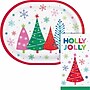 Say Hooray! Joyful and Jolly Paper Plates and Guest Towels Kit, Multicolored, 48/Pack (DTC9404E2H)~#|#~EB14B7D4-F20E-4BDF-B39A61A077CAD1A5_sc7