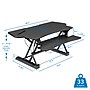 Mount-It! 48"W Rectangular Adjustable Metal Standing Desk Converter, Black (MI-7925)~#|#~EB18F8A4-C735-4241-989C493611CB9B18_sc7
