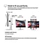 HP Series 7 Pro 27" QHD IPS 120Hz LED AMD FreeSync Monitor, Height Adjustable, Universal Docking Station, Natural Silver~#|#~EB241203-393A-43AD-A3C959D6F4B85463_sc7