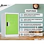 AdirOffice 24"H Single Tier Green Storage Locker (ADI629-02-GRN-DL)~#|#~EB2414AC-9020-45B2-8C03D9AB488C1141_sc7