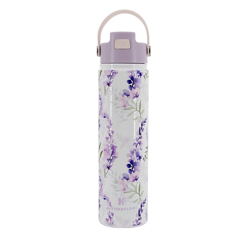 HYDRAFLOW Stainless Steel Triple Wall Insulated Water Bottle, 25 oz., Sage (373488) image 1