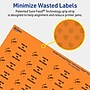 Avery Laser/Inkjet Multipurpose Rectangle Labels, 2/3" x 1-3/4", Bright Orange, 440/Pack (94209)~#|#~EB25D403-BB05-4FF9-97D270AAA7ACE89B_sc7