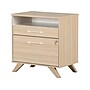 South Shore Helsy 2-Drawer Lateral File Cabinet, Letter/Legal Size, Lockable, 30.25"H x 29"W x 18.5"D, Soft Elm/White (13304)~#|#~EB294809-C427-44FE-A0BC347AFD043097_sc7