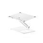 Alogic Elite Power 11" x 11" Aluminum Adjustable Laptop Stand with Wireless Charger, White (EPLSWCWH)~#|#~EB296AF3-3812-4634-86576FAD0A69DE2F_sc7