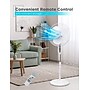 Black & Decker 18" Oscillating Pedestal Fan, 3-Speed, White (BFSR18"W)~#|#~EB2C3330-ECE5-437C-AFC4D1D915E119ED_sc7
