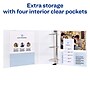 Avery Heavy Duty 4" 3-Ring View Binders, One Touch EZD Ring, White 4/Pack (79104)~#|#~EB333A90-C856-431B-966B849955796C7F_sc7