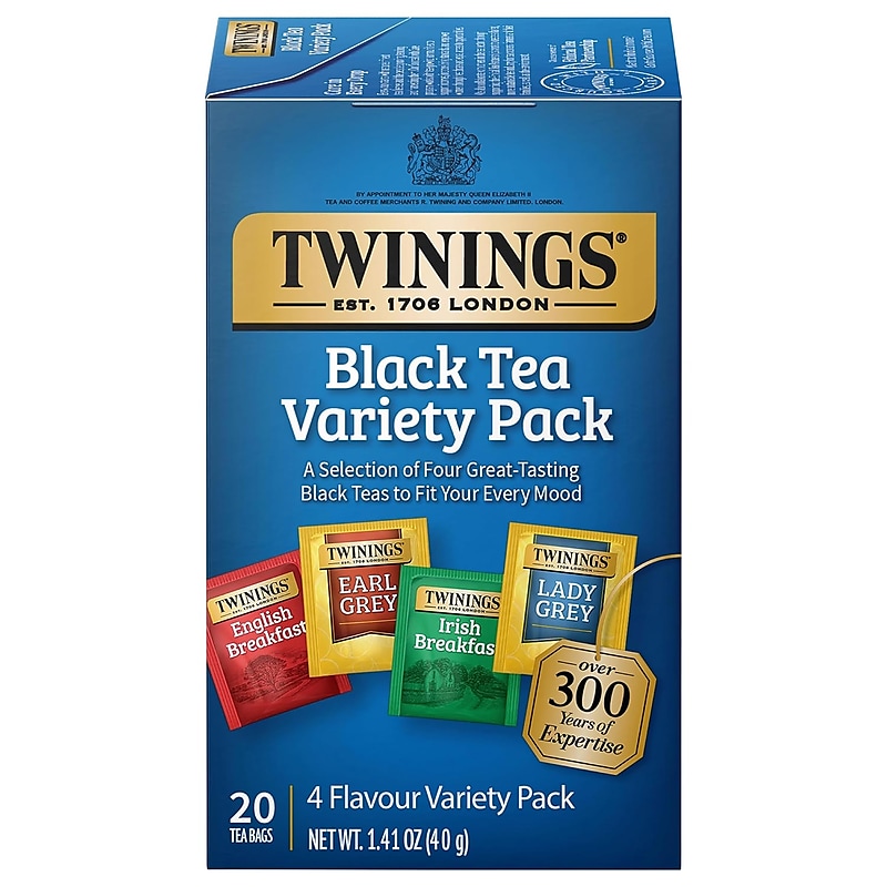 Twinings Assorted Black Tea Bags, 20/Box (F05320) image 1