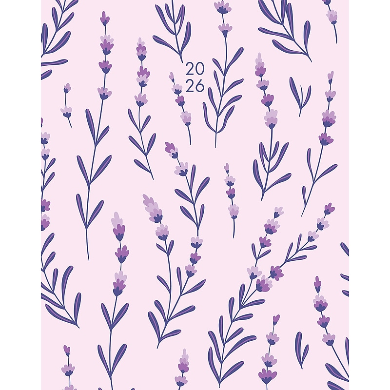 2026 Willow Creek Modern Floral 7.5" x  Monthly Planner, Paperboard Cover (58534) image 1