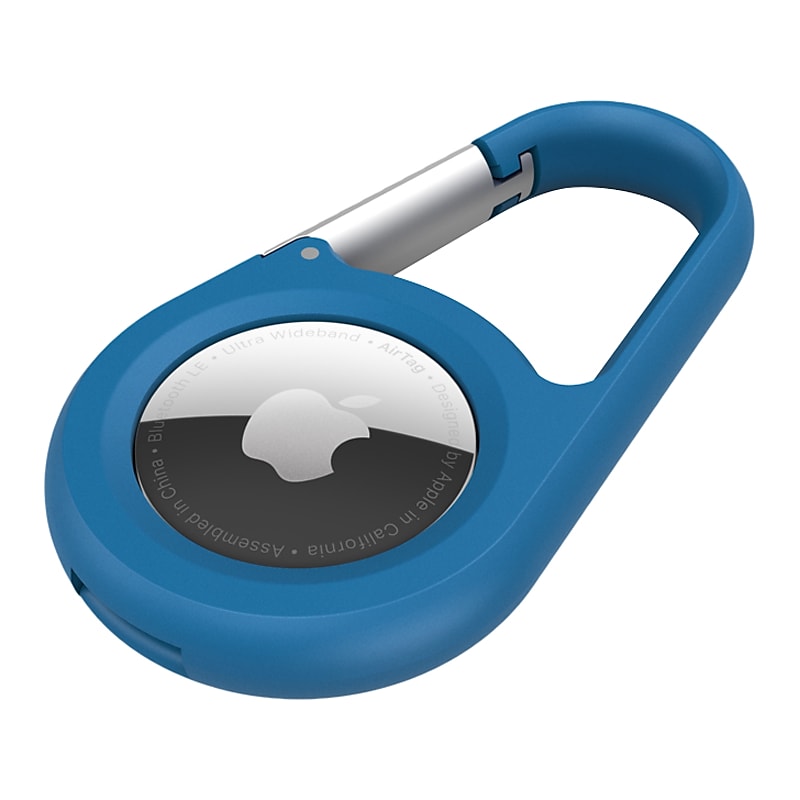 Belkin Secure Holder with Carabiner for AirTag, Blue (MSC008btBL) image 1