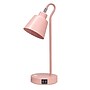 Simple Designs Sleek Essentials LED Desk Lamp, 16", with USB Ports, Blush Pink (LD1073-BPK)~#|#~EB387FAE-3AEB-4AAF-BCA5F449F58A150B_sc7