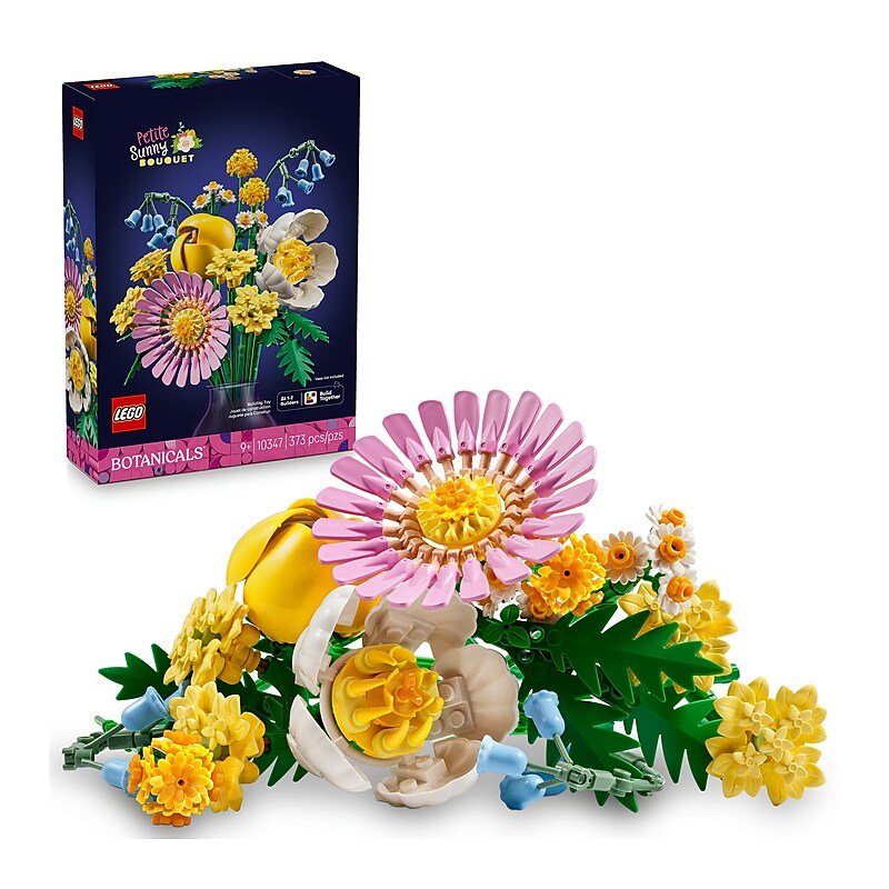 LEGO Botanicals Petite Sunny Bouquet, 373 Pieces (10347) image 1