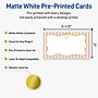 Avery Rectangle Business Cards, Matte White, 80/Pack (19479371116)~#|#~EB3BFA1F-17A8-4E95-A5714D584524BAF2_sc7